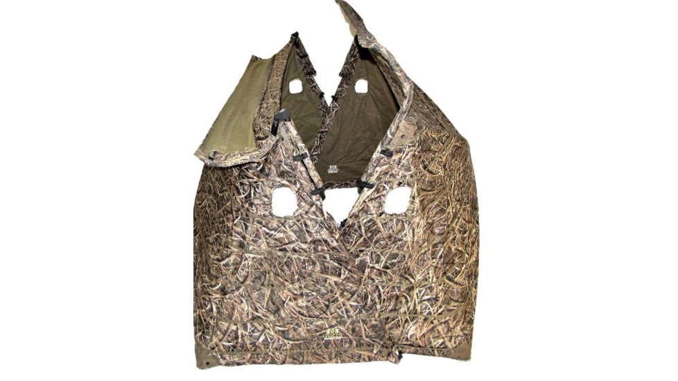 Heavy Hauler Outdoor Gear HUB Blind Front Flip Down Cover/Lid, Mossy Oak Shadow Grass Blades, 01512F