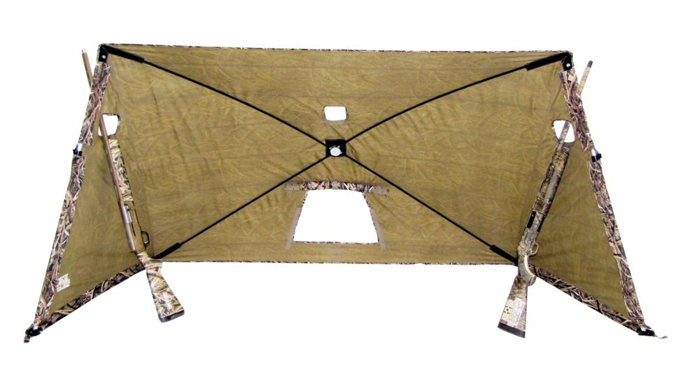 Heavy Hauler Outdoor Gear The HUB, Single Hub 2-3 Man Panel Blind, Mossy Oak Shadow Grass Blades, HH0121