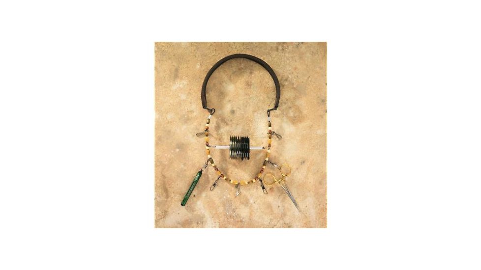 Heavy Hauler Outdoor Gear West Fork Lanyard, w/2 heavy-duty snaps and 4 swivel snaps, Tan w/ Wood HH0060