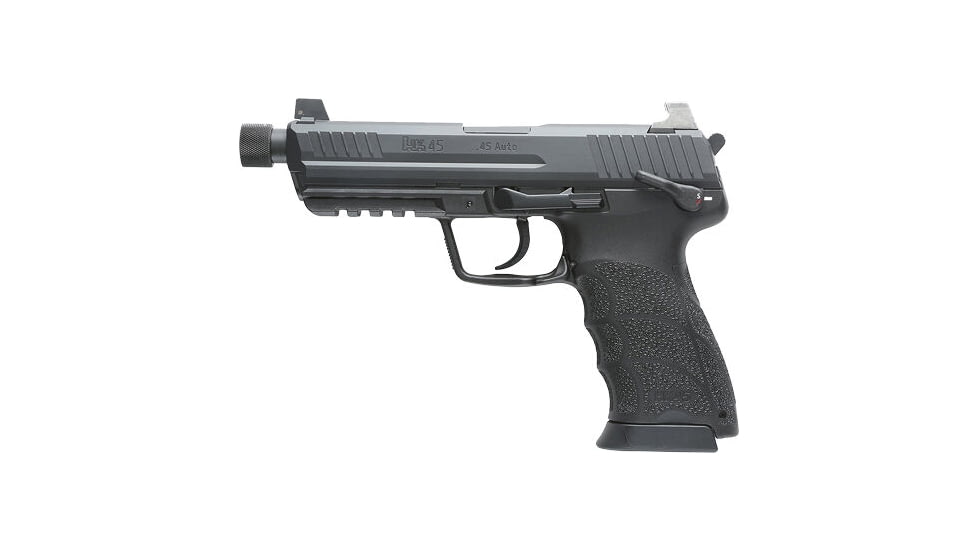 Heckler &amp; Koch HK45T Tac V1 DA/SA Semi Auto Pistol, 45 ACP, 5.2 in Barrel