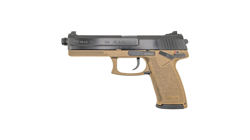Heckler &amp; Koch Mark 23 V1 DA/SA Semi Auto Pistol, 45 ACP, 5.87 in Barrel