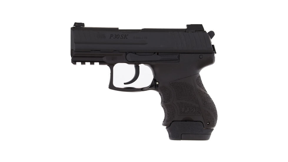 Heckler &amp; Koch P30Sk V3 DA/SA Trigger Semi Auto Pistol, 9mm Luger, 3.27 in Barrel
