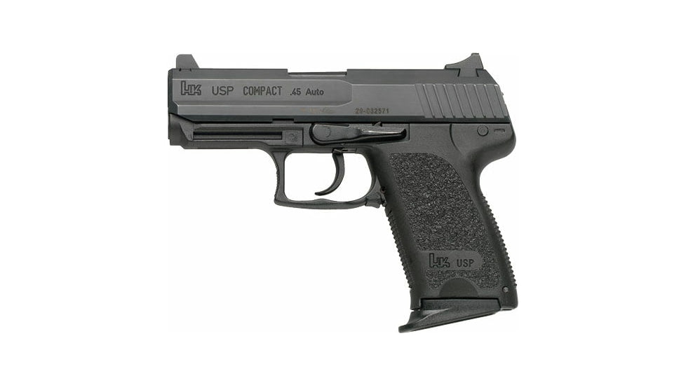 Heckler &amp; Koch USP45 Compact V7 DAO Semi Auto Pistol, 45 ACP, 3.94 in Barrel