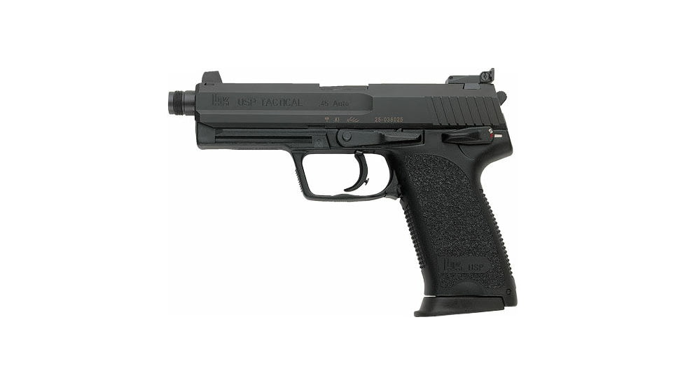Heckler &amp; Koch USP45 Tactical V1 Semi Auto Pistol, 45 ACP, 5.09 in Barrel