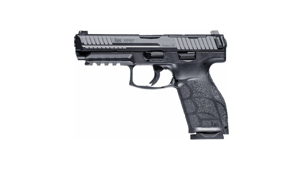 Heckler &amp; Koch VP9A1 F Optics Ready Semi Auto Pistol, 9mm Luger, 4.5 in Barrel