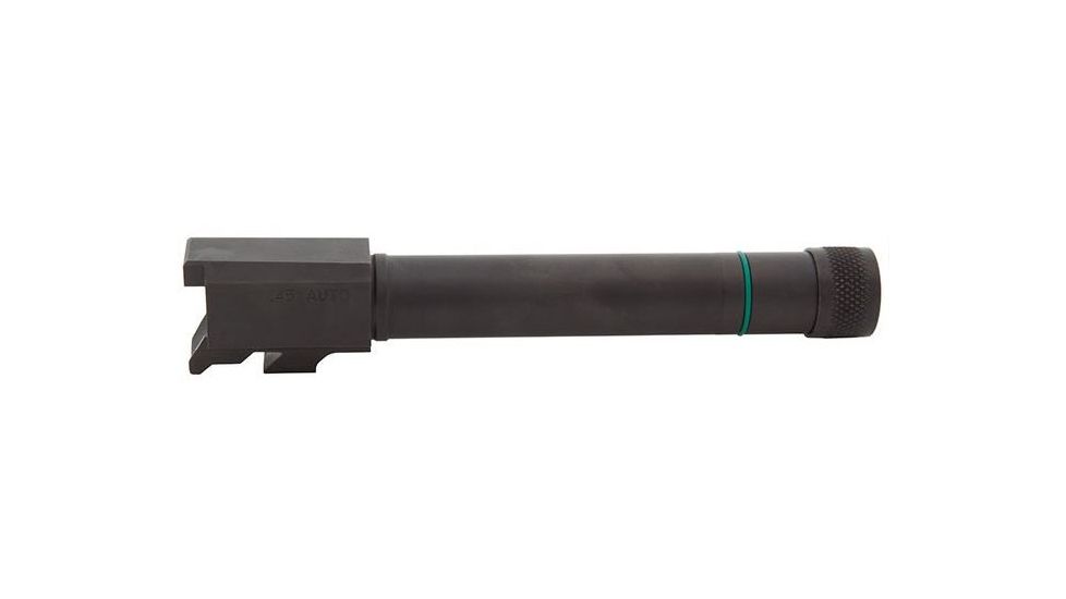 Heckler &amp; Koch HK45 Threaded Barrel Full Size .45ACP 5.11 Inch Barrel 16X1-LH Threads Black