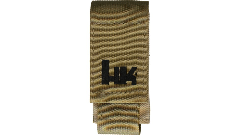 Heckler &amp; Koch Medium Pouch MOLLE Velcro, Tan, 5 x 2 x 1.13, 55083