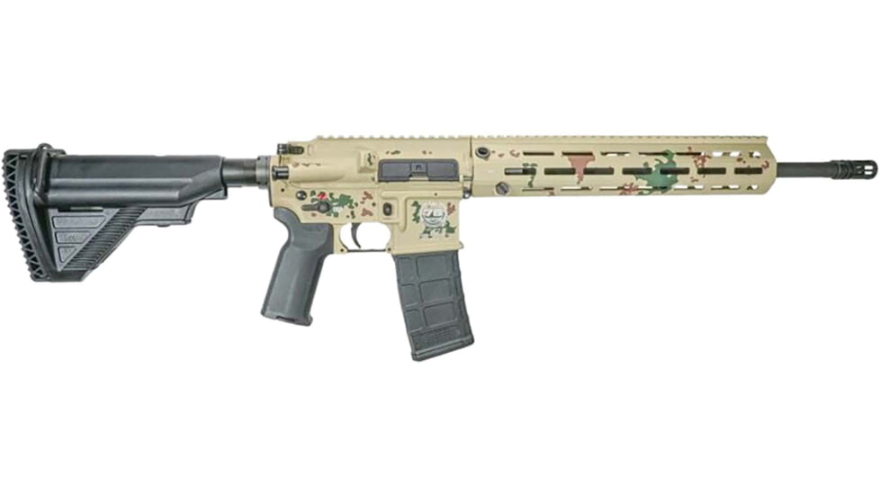 Heckler &amp; Koch MR556 A1 75th Anniversary Rifle, 7.62x51mm NATO, 16.5 inch Barrel, 10 Round Magazine, Black, 81001070-FRRMPG
