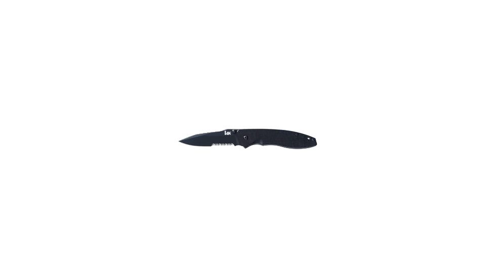 Heckler &amp; Koch Nitrous Blitz Folding Knife, Combo Edge, BT2 Blade 14460SBT