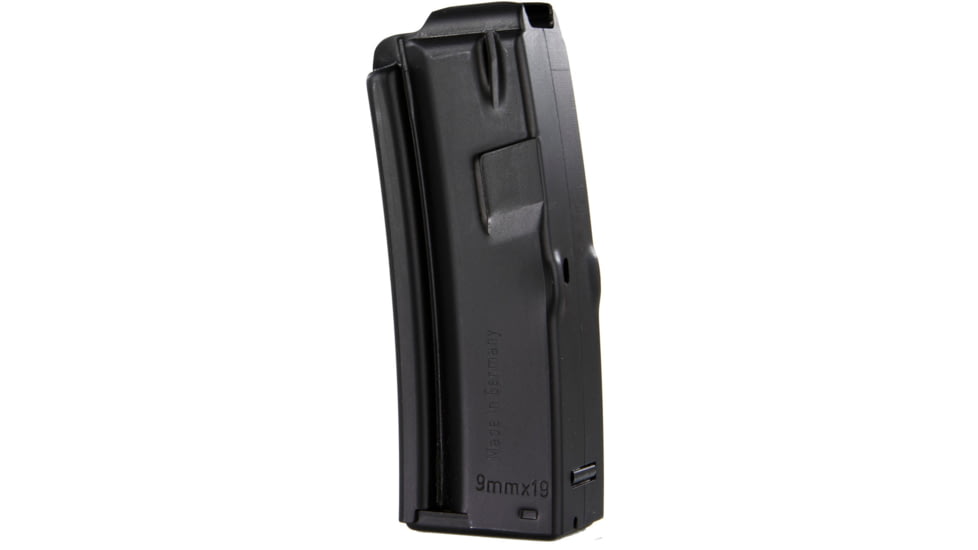 Heckler &amp; Koch Pistol Magazine, SP5/SP5K, 9mm, 10 Rounds, black, 239257S-10RD