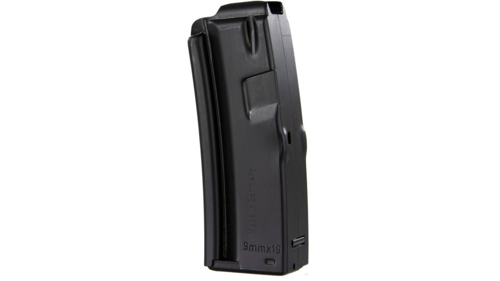 Heckler &amp; Koch Pistol Magazine, SP5/SP5K, 9mm, 10 Rounds, black, 239257S-10RD