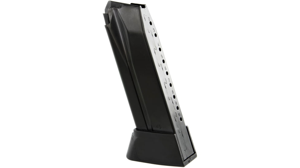 Heckler & Koch Pistol Magazine, USP45/HK45 Compact, .45 Cal, 10 Rounds, Black, 50248620-10RD