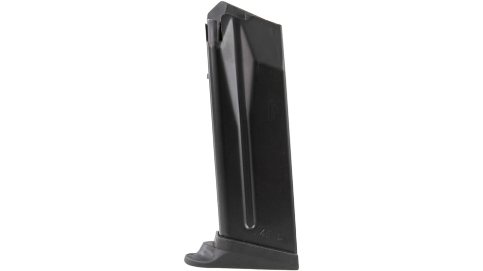 Heckler &amp; Koch Pistol Magazine, USP45/HK45 Compact, .45 Cal, 8 Rounds, Black, 50248621-8RD