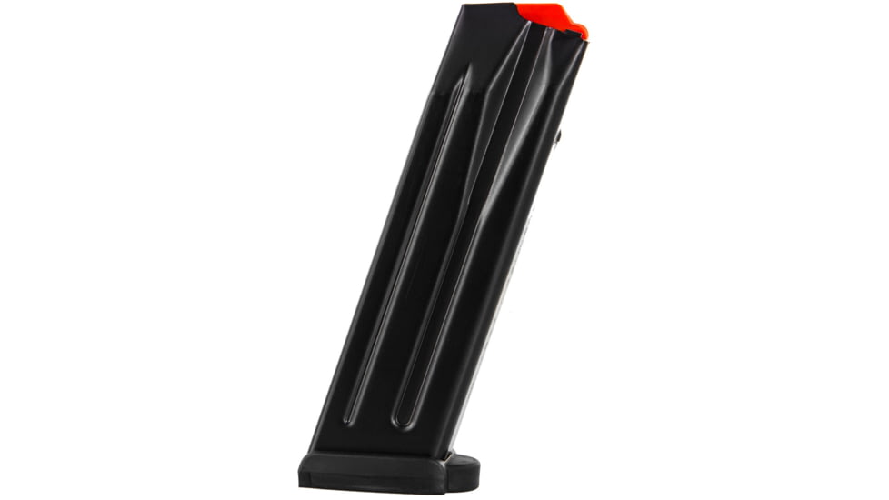 Heckler &amp; Koch Pistol Magazine, VP9/P30, 9mm Luger, 17 Round, Black, 1 Pack, Steel, 50255803-17RD