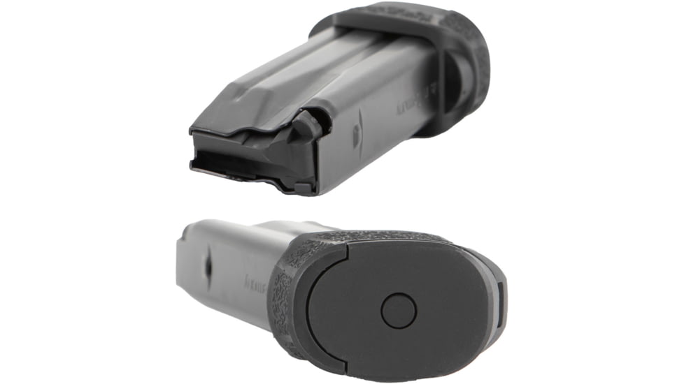 Heckler &amp; Koch Pistol Magazine, VP9SK/P30SK, 9mm Luger, 15 Round, Black, 1 Pack, Steel, 50257860-15RD