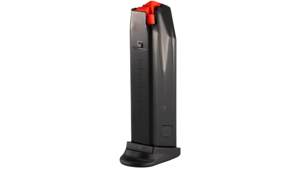 Heckler &amp; Koch Pistol Magazine w/ Extended Floorplate, P2000/USP40 Compact, .40 Cal, 10 Rounds, Black, 50259082-10RD