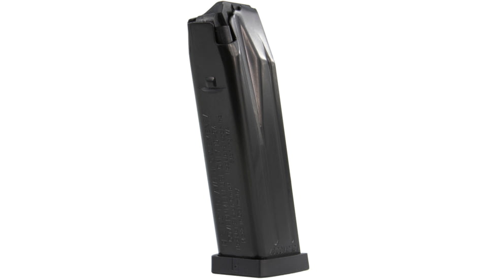 Heckler &amp; Koch Pistol Magazine w/ Extended Floorplate, P2000/USP40 Compact, .40 Cal, 12 Rounds, Black, 50259085-12RD