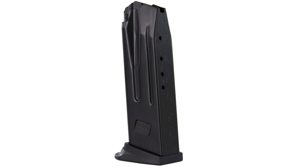 Heckler &amp; Koch Pistol Magazine w/ Extended Floorplate, P2000/USP9 Compact, 9mm, 10 Rounds, Black, 50259084-10RD