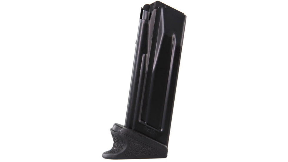 Heckler &amp; Koch Pistol Magazine w/ Extended Floorplate, VP9SK/P30SK, 9mm, 10 Rounds, Black, 50253428-10RD