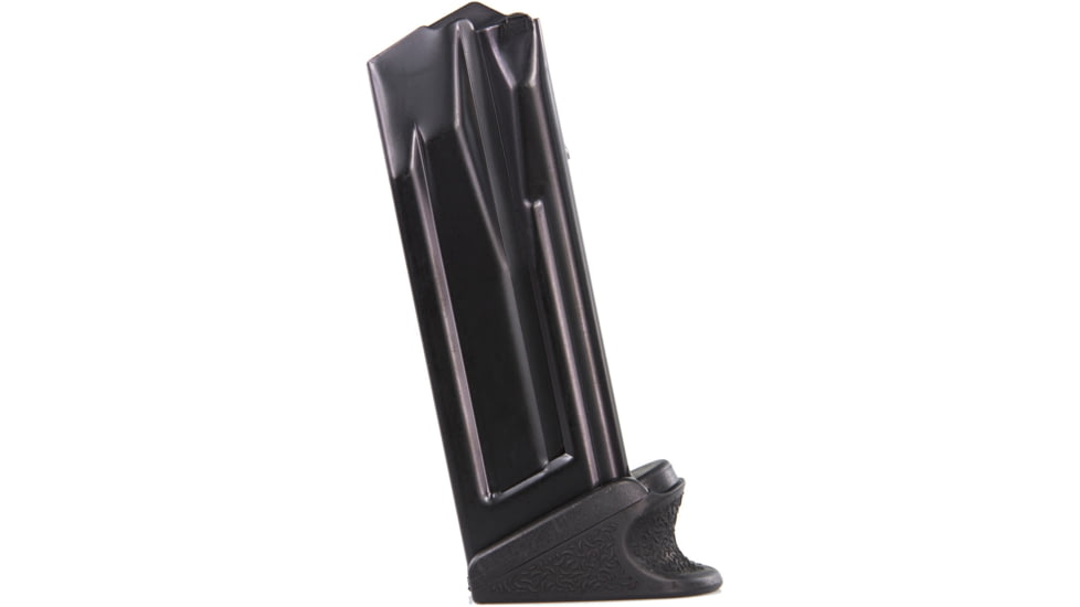 Heckler &amp; Koch Pistol Magazine w/ Extended Floorplate, VP9SK/P30SK, 9mm, 10 Rounds, Black, 50253428-10RD