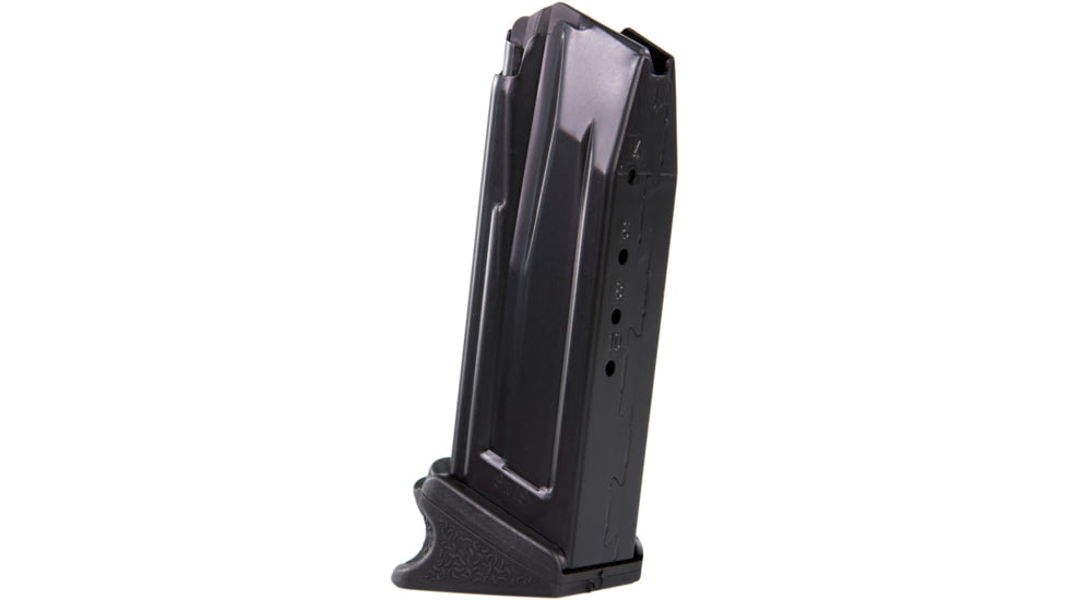 Heckler &amp; Koch Pistol Magazine w/ Extended Floorplate, VP9SK/P30SK, 9mm, 10 Rounds, Black, 50253428-10RD
