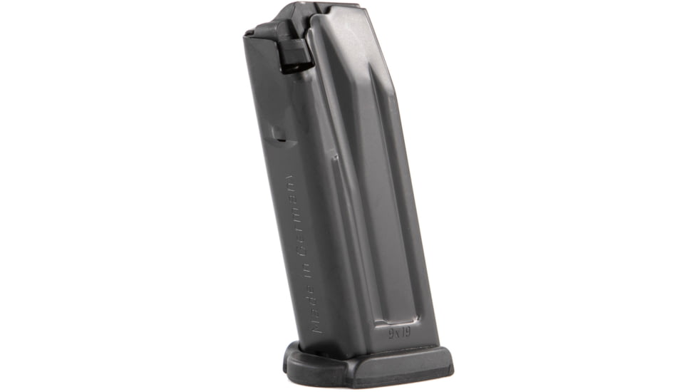 Heckler &amp; Koch Pistol Magazine w/ Flush Floorplate, VP9SK/P30SK, 9mm, 12 Rounds, Black, 50256714-12RD