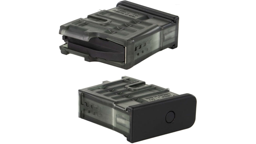 Heckler &amp; Koch Rifle Magazine, MR762, 7.62mm, 10 Round, Clear, 1 Pack, Polymer, 10, 234690S