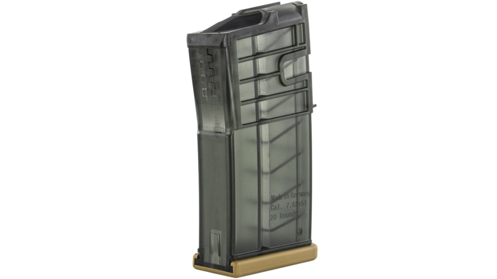 Heckler &amp; Koch Rifle Magazine, MR762, 7.62mm, 20 Rounds, RAL8000, 50236507-20RD
