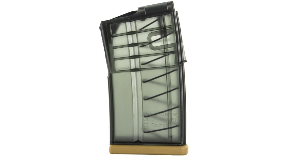 Heckler &amp; Koch Rifle Magazine, MR762, 7.62mm, 20 Rounds, RAL8000, 50236507-20RD