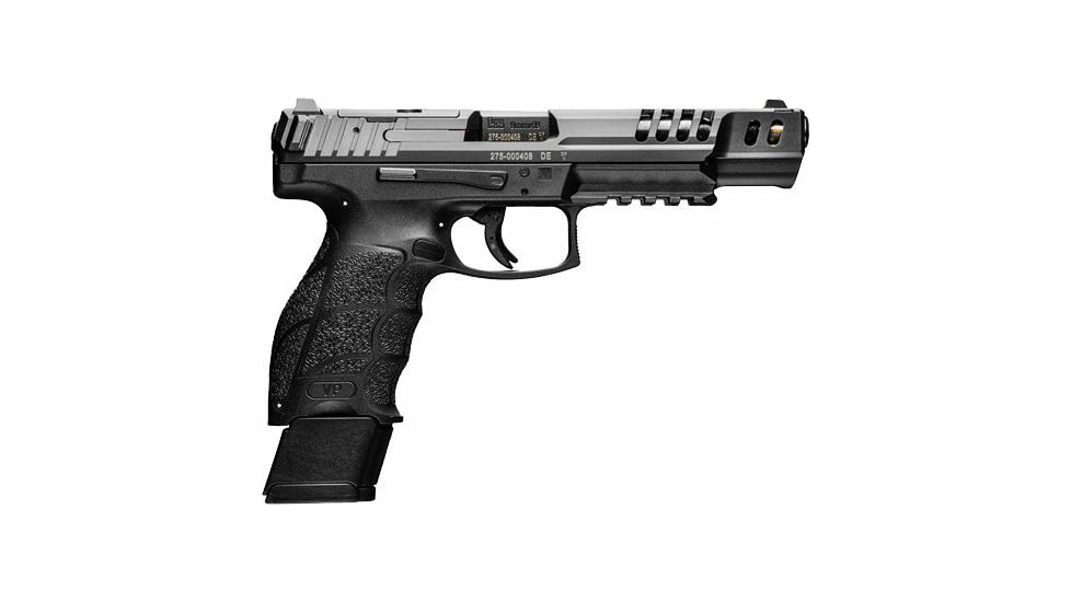 Heckler &amp; Koch VP9 Match Push Button O-RDY Semi Auto Pistol, 9mm Luger, 5.51 in Barrel