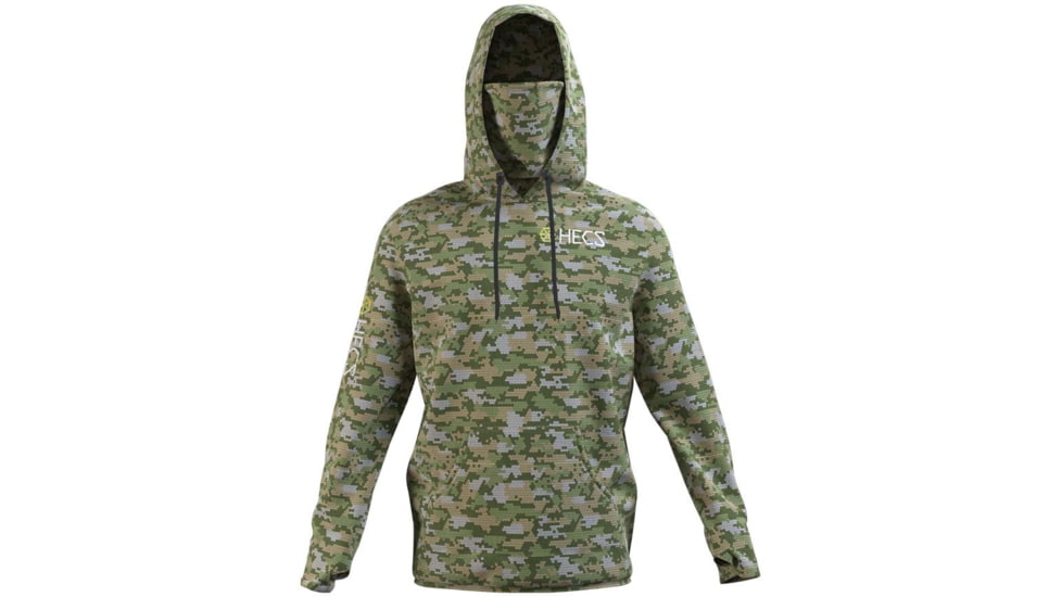 HECS Hunting Integrated Face Cover Anywhere Medium Hoodie - Mens, 1231811404