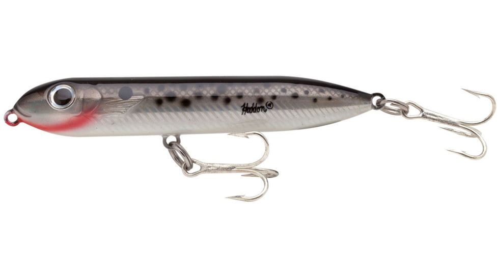 Heddon Super Spook Topwater Walking Bait, 5in, 1oz, SW Speckled Trout, XSW9256437