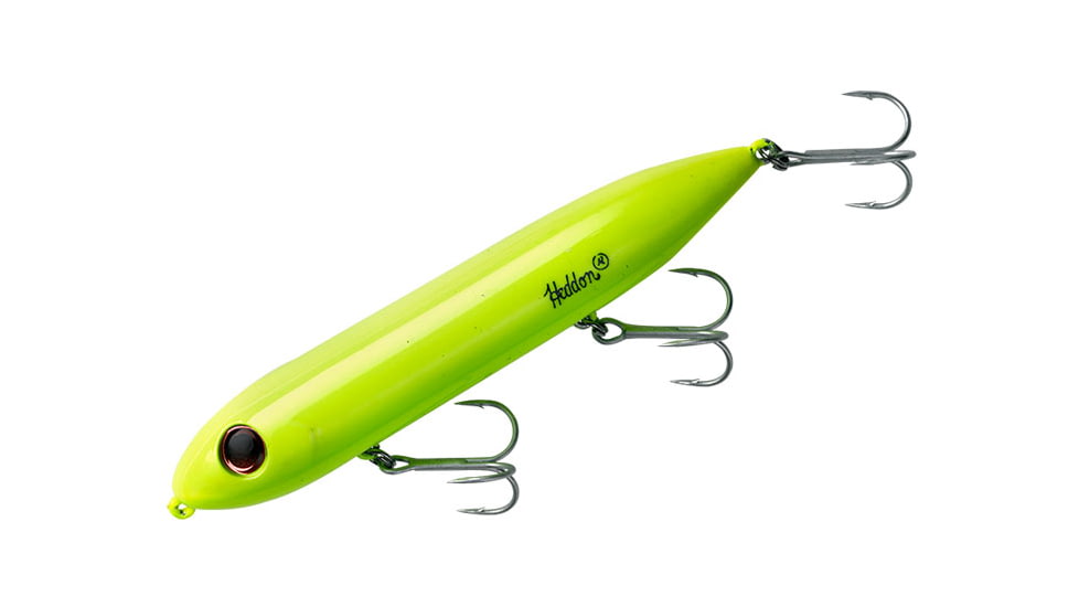 Heddon Super Spook Topwater Walking Bait, 5in, 7/8oz, Chartreuse, X925620