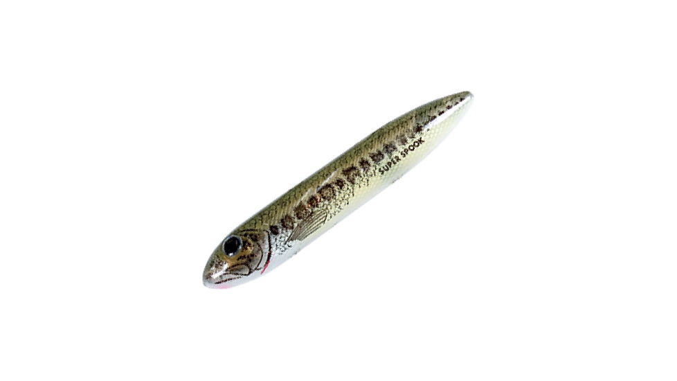 Heddon Super Spook Topwater Walking Bait, 5in, 7/8oz, Florida Bass, X9256HFB