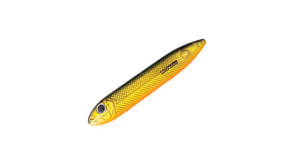 Heddon Super Spook Topwater Walking Bait, 5in, 7/8oz, Golden Shiner, X9256GS