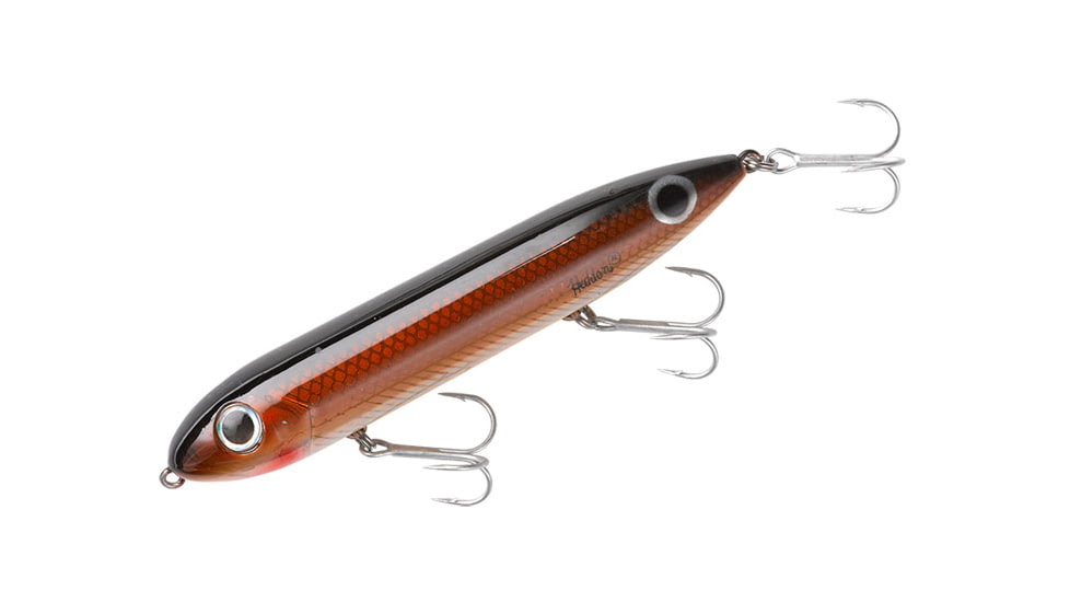 Heddon Super Spook Topwater Walking Bait, 5in, 7/8oz, Redfish, X9256RF