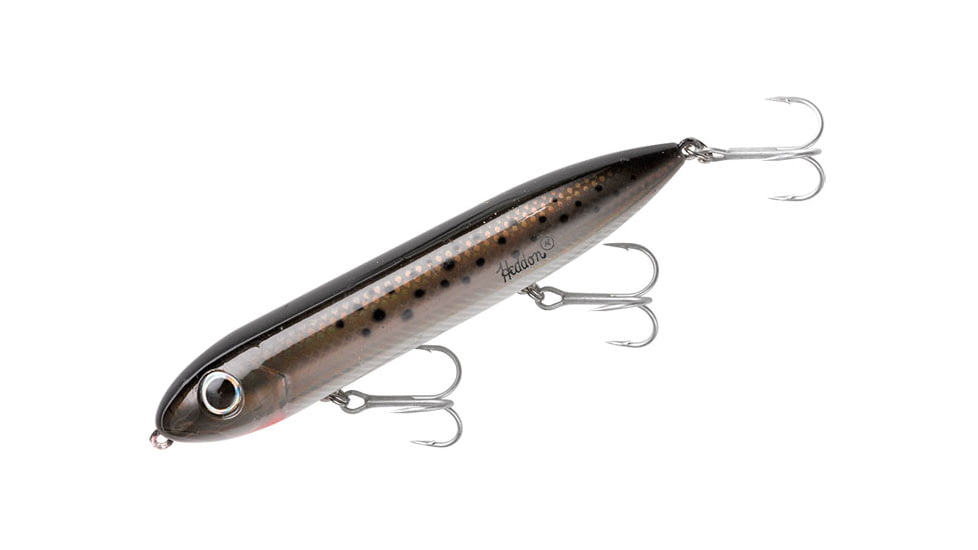 Heddon Super Spook Topwater Walking Bait, 5in, 7/8oz, Speckled Trout, X9256ST