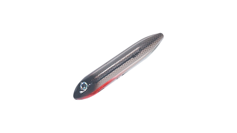 Heddon Super Spook Jr. Topwater Walking Bait, 3-1/2in, 1/2 oz, Black Shiner, X923602