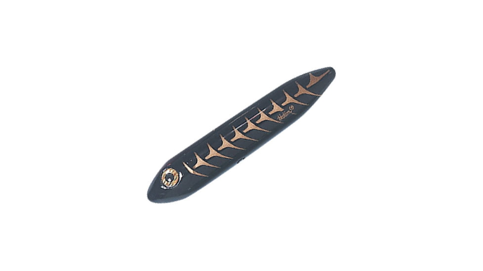 Heddon Super Spook Jr. Topwater Walking Bait, 3-1/2in, 1/2 oz, Black Shore Shad, X923609