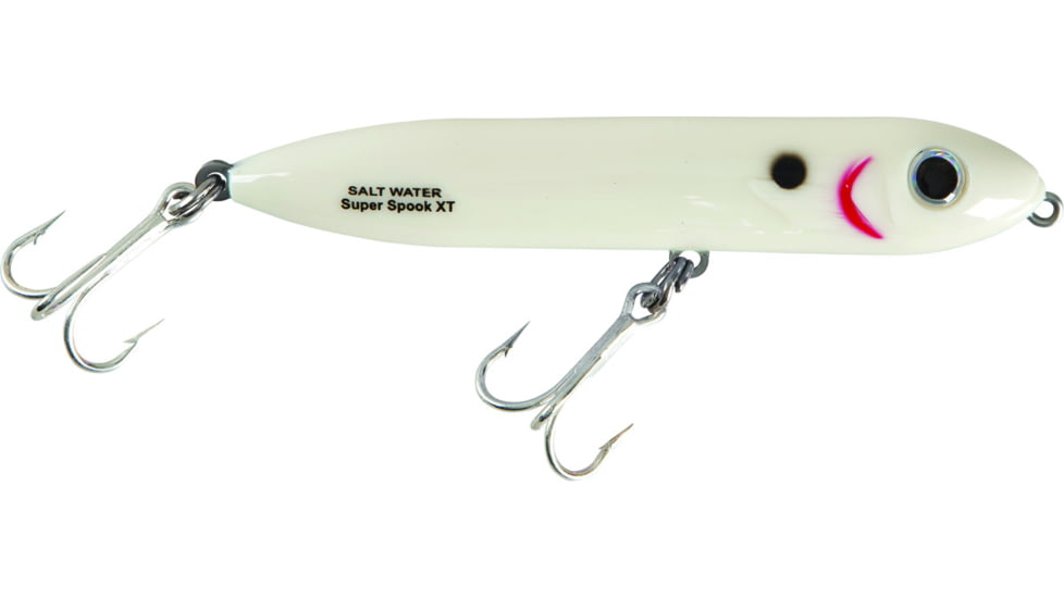 Heddon Super Spook XT Topwater Bait, Floating, 1oz, 5in, Bone, 8/Pack, XSW9256435