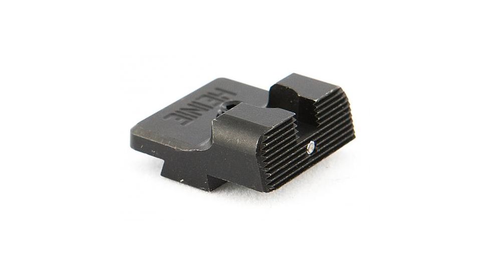 Heinie Glock Ledge Rear Sight w/ Single Tritium Insert, Black, 3185RL