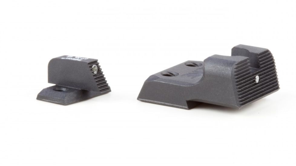 USED Heinie HK 45, 45C, P30, VP9 Ledge Straight Eight Gun Sight Set, 3950L, EDEMO1, Used, Condition Fair, Missing Item