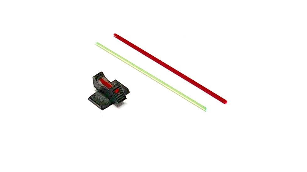 Heinie S&amp;W M&amp;P Fiber Optic Front Sight, .305 Height, .125 Width, Black, 4085-50F