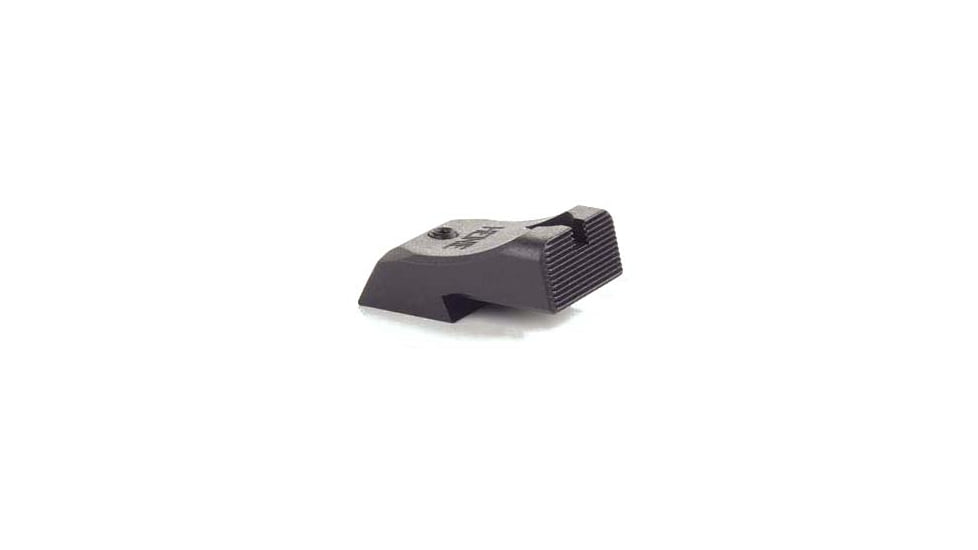 Heinie Ultra Low Mount SlantPro Black Rear Sight, Black, 360RP