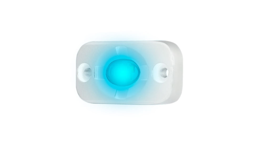 HEISE LED Lighting Systems Marine Auxiliary Accent Lighting Pod - 1.5" x 3" - White/Blue 69790