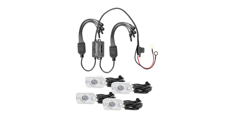 HEISE LED Lighting Systems RBG Accent Light Kit - 4 Pack 69785