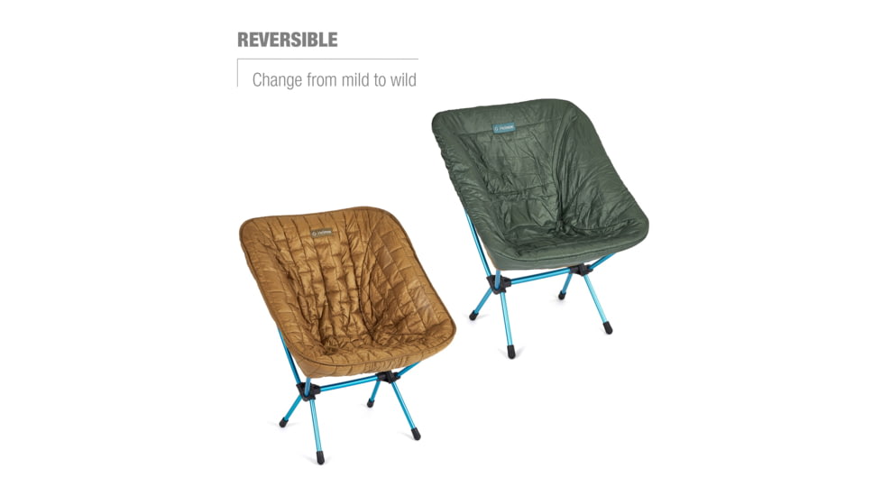 Helinox Chair One Reversible Seat Warmer, Coyote Tan / Forest, 12500