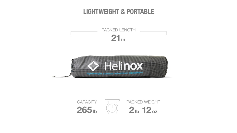 Helinox Cot Lite, Black, 10607R2