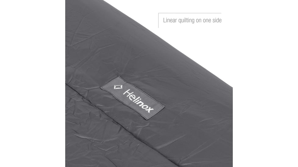 Helinox Cot One Reversible Cot Warmer, Black/Iron, 12510
