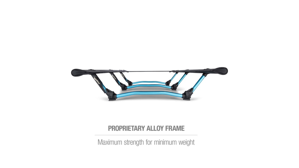 Helinox Cots One Convertible, Black, Regular, 10630R1